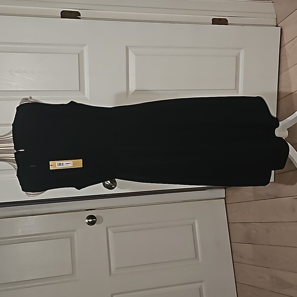 DONNA KARAN NEW YORK WOMEN Sheather Plisse Dress Size 12 - Picture 7 of 15